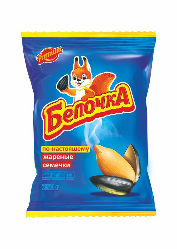 

Семена подсолнечника Белочка жареные 250 г