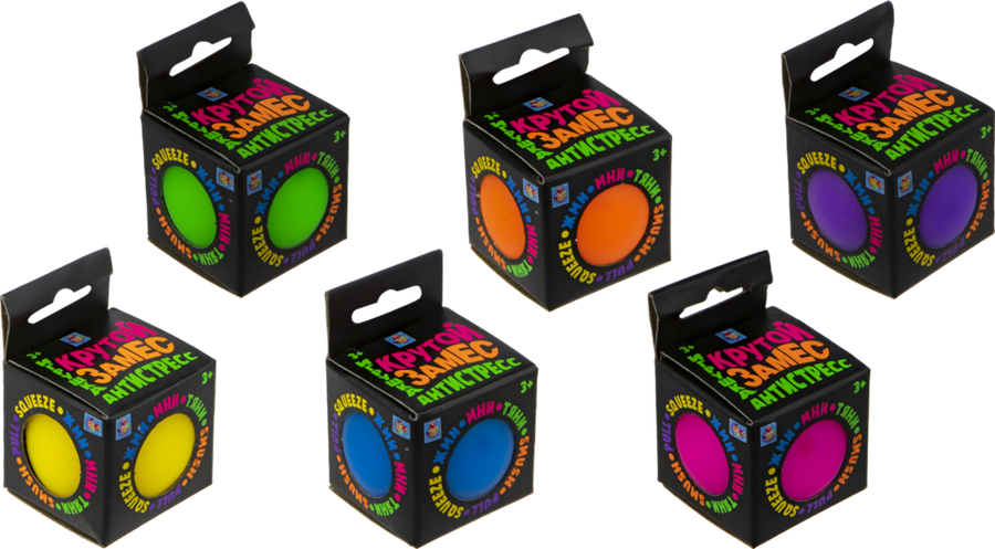 

Игрушка 1TOY Крутой замес, шар, 4 см, в ассортименте