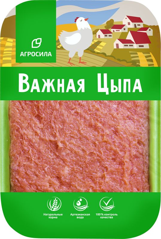 

Фарш куриный Важная Цыпа охлажденный 700 г