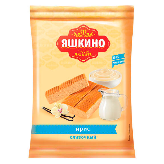 Ирис Яшкино Сливочный 140 г