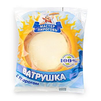 Ватрушка Мастер Пирогов с творогом, 100г
