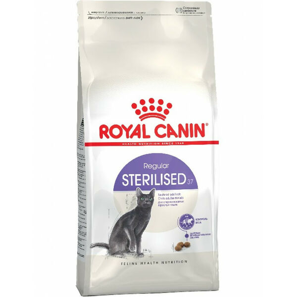 Royal Canin Sterilised 37 корм для стерилизованных кошек с 1 до 7 лет 4 кг