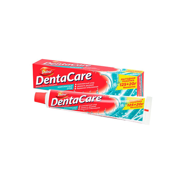 Зубная паста Dabur DentaCare Total Control Toothpaste комплексный уход 125+20 г
