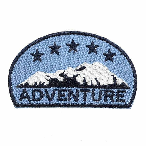 BA1018 Термоаппликация 'Приключение', 6*7см