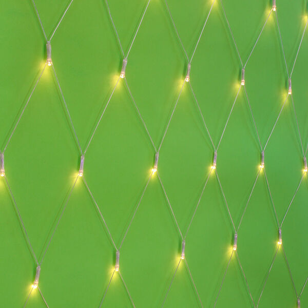 Сноу бум гирлянда эл. сеть 224led, 2x2м, шампань, пост. свечение, пвх прозр., 220в