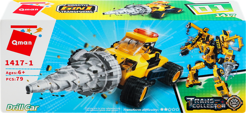 

Конструктор Qman Транспорт, Арт. 1417