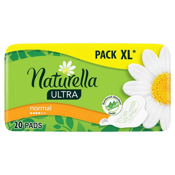 Прокладки NATURELLA Camomile Normal жен. гиг. (20)