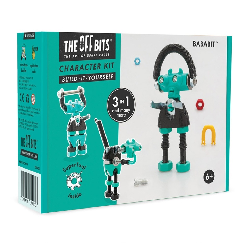 

Игрушка-конструктор The Offbits Bababit 6+