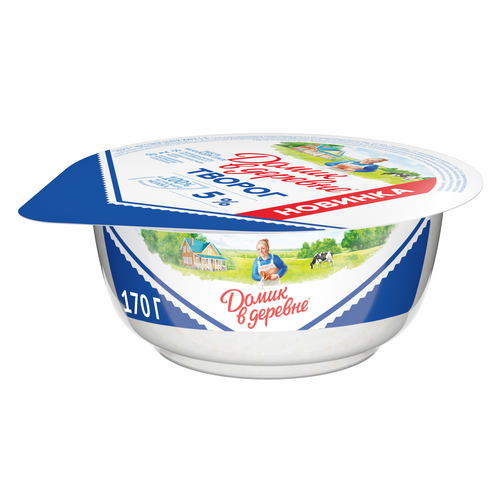 

Творог традиционный Домик в деревне 5% 170 г