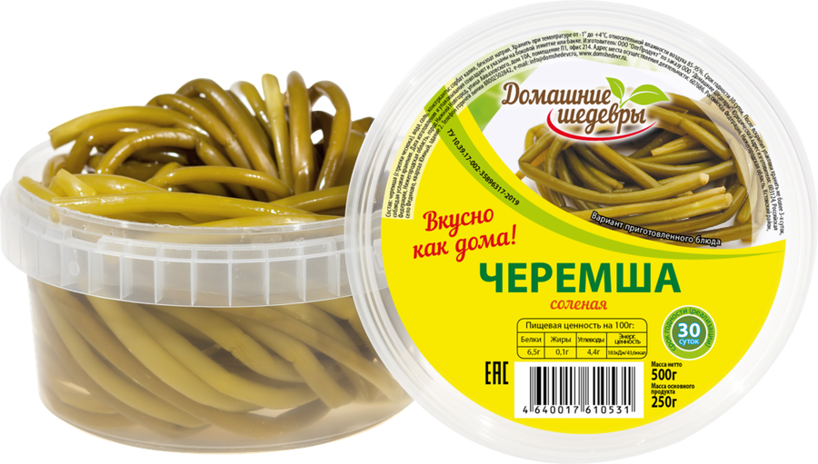 

Черемша ТМ Домашние шедевры 500 г