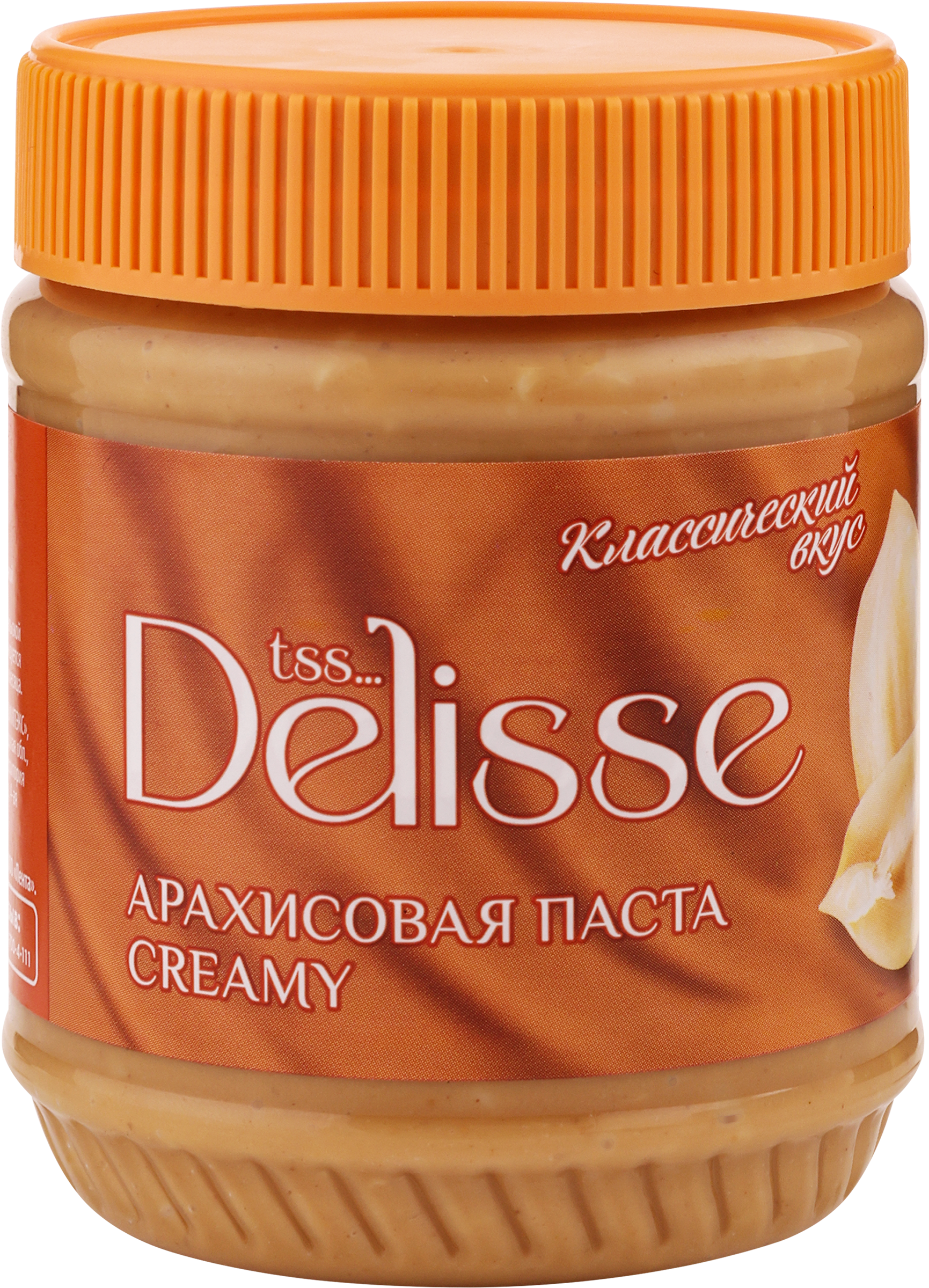 

Паста арахисовая DELISSE Creamy