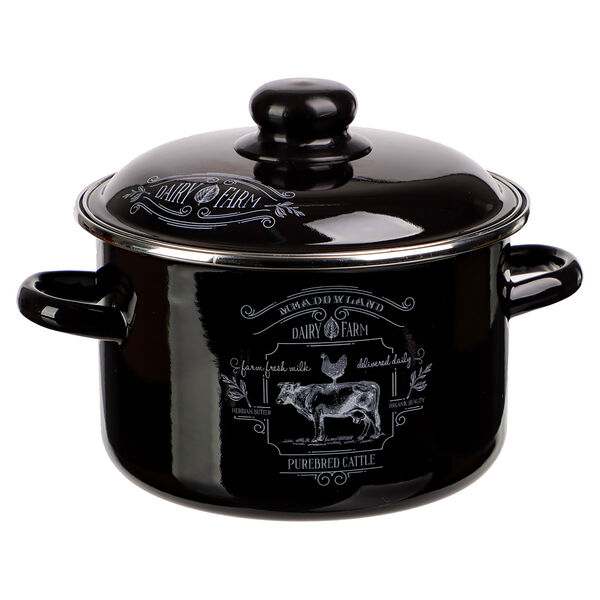 Ранчо кастрюля эмалированная 2 л