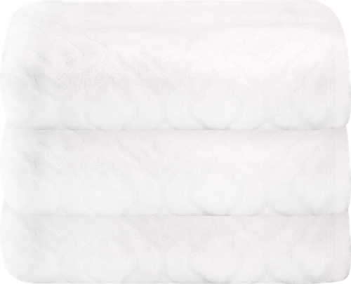 

Полотенце CLEANELLY Азулежу 70х120см, белое, хлопок, стрижка, Арт. ПЦС-1801-3834