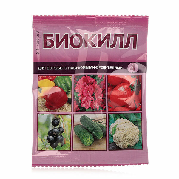 Средство для борьбы с вредителями Биокилл Ваше Хозяйство 4 мл