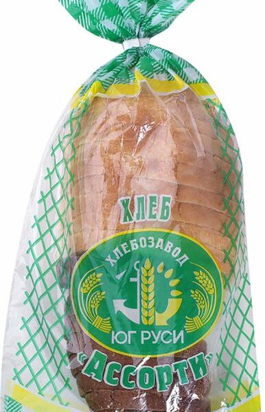 Хлеб Юг Руси Ассорти ржано-пшеничный в нарезке
