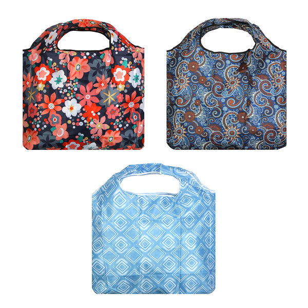 Vetta сумка хозяйственная складная, 58x43см, до 8кг, полиэстер, 3 дизайна