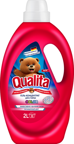 

Гель для стирки Qualita, для цветного белья 2 л