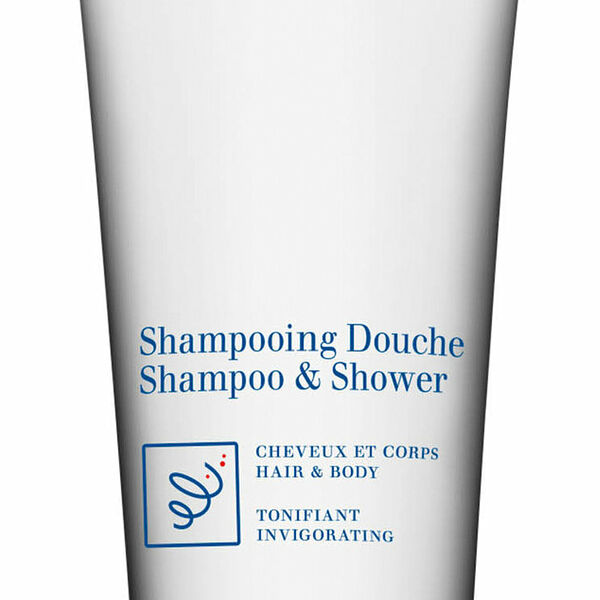 CLARINS Men Шампунь-гель для волос и тела тонизирующий мужской, 200 мл