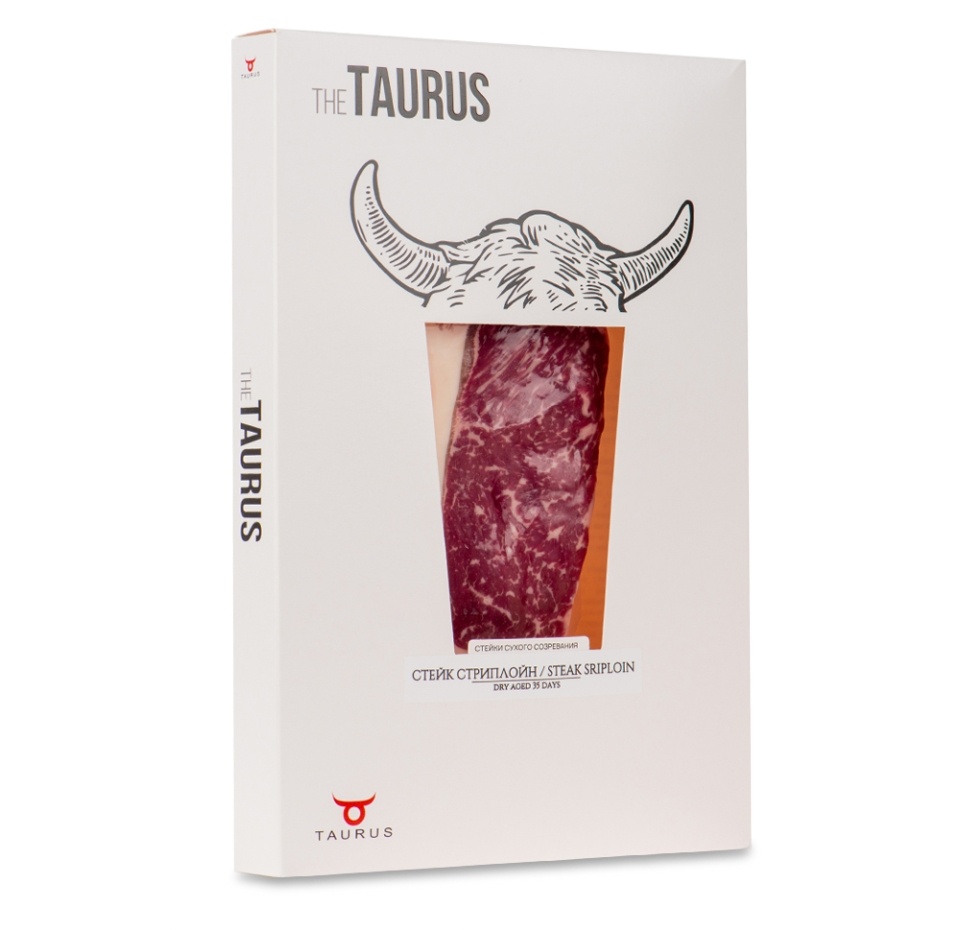 

Стейк стриплойн Taurus из говядины сухого созревания вес