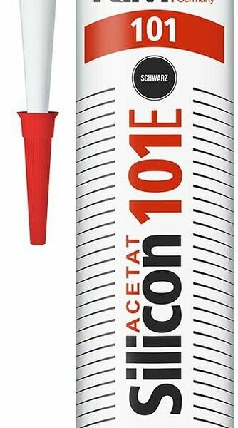 Герметик силиконовый универсальный KIM TEC 101E черный 310 мл