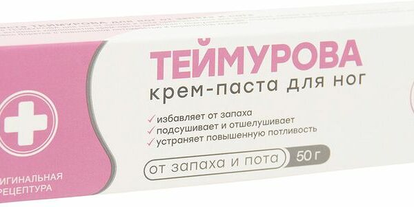 Крем-паста Зелёная Дубрава Теймурова для ног, 50г