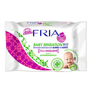 Салфетки влажные детские Fria Baby Sensation, 30 шт.