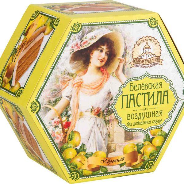 Белёвская пастила яблочная Старые традиции без сахара