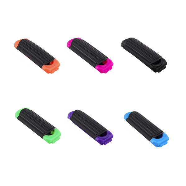 Юниlook расческа складная с зеркалом дорожная, пластик, 4х19,5см, 6 цветов в ассортименте, к-03