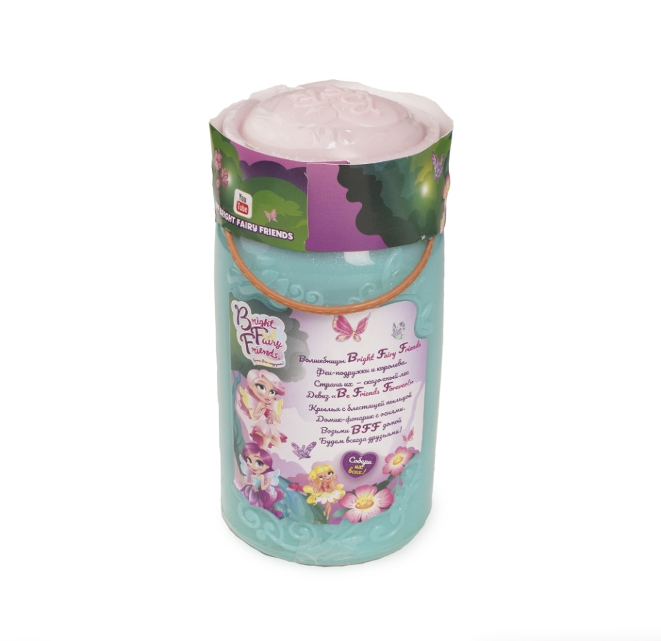 

Кукла 1Toy BFF Фея-подружка Рози с домом-фонариком, 15 см, свет. крылья, 5 аксесс., дом-фонарик 20х9х8