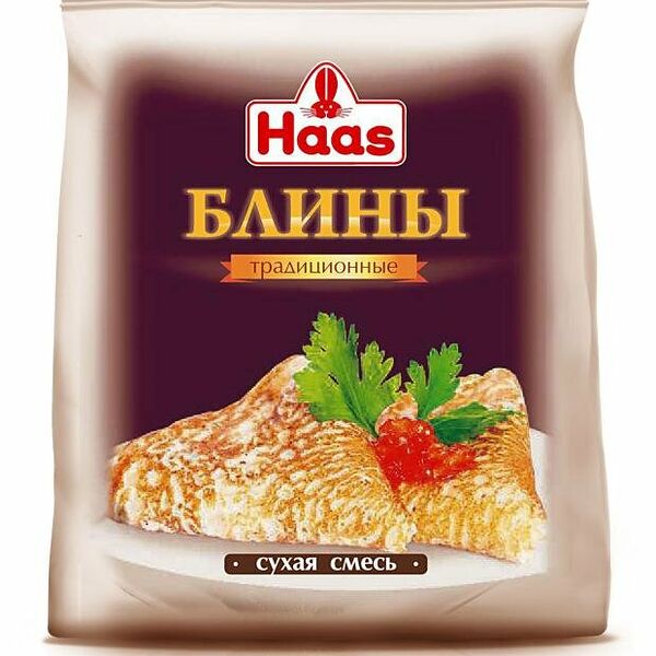 Сухая смесь Блины традиционные ТМ Haas (Хаас)