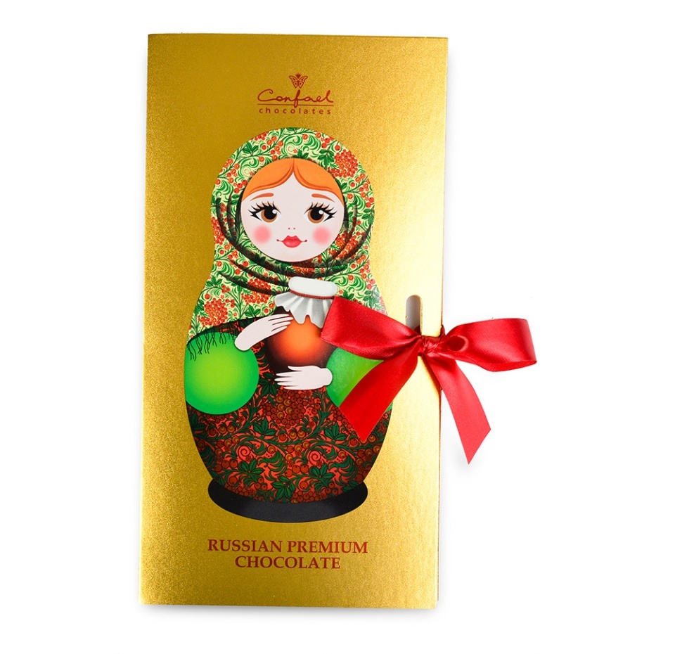 

Шоколад горький Конфаэль Матрешка с крынкой 60 г