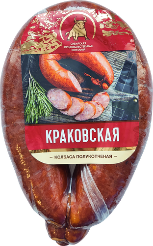 Колбаса полукопченая СПК Краковская