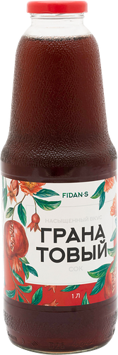 Сок Fidan-s Гранатовый восстановленный 1 л