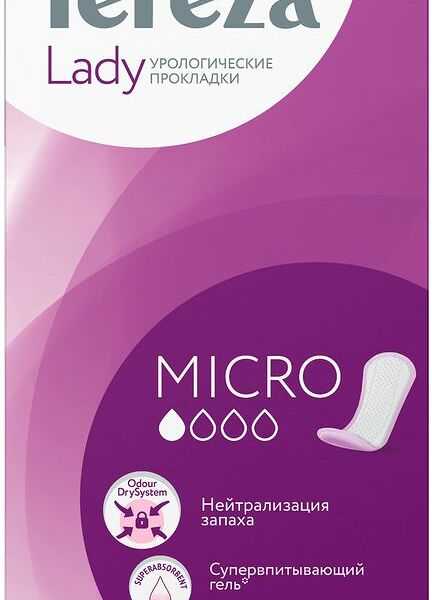 Прокладки урологические Tereza Lady Micro 24 шт