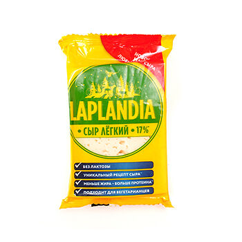 Сыр полутвердый Laplandia Легкий 33%