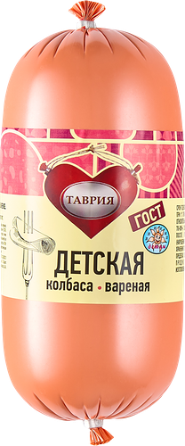 Колбаса вареная Таврия Детская, 400г