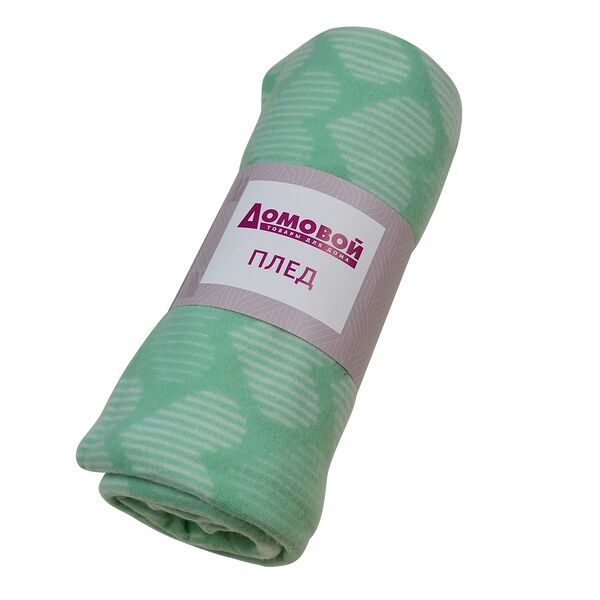 Плед Сердце, 120х150 см, флис