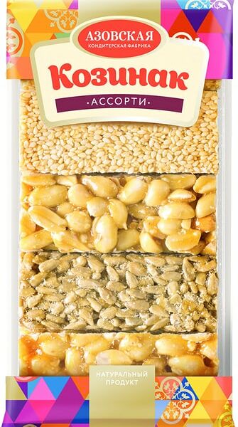 Козинак Азовская КФ Ассорти 280г