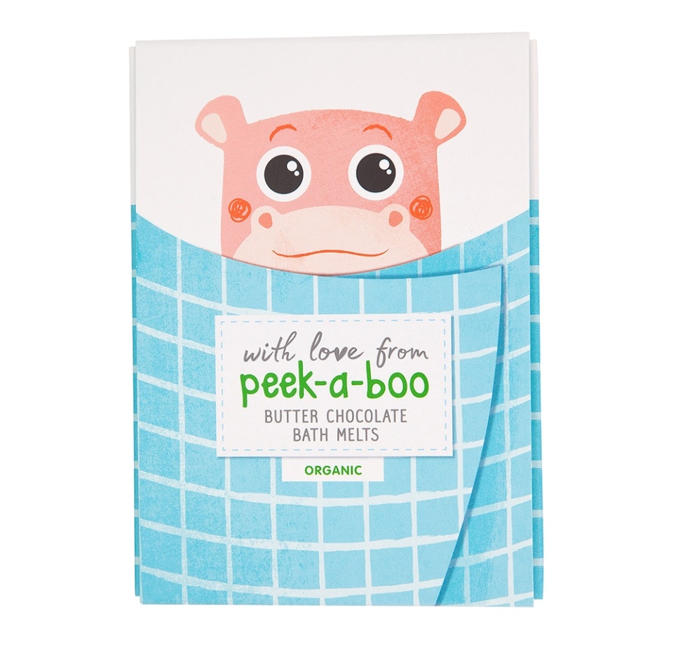 

Масло для ванны Peek-a-boo Шоколад тающее органическое детское 80 г