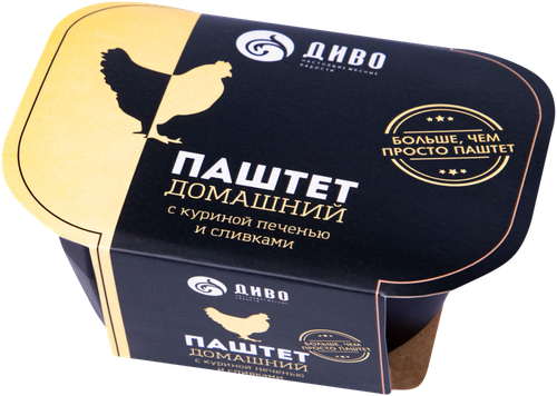 

Паштет Диво Домашний с куриной печенью и сливками 150 г