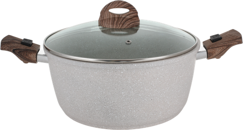 

Кастрюля с крышкой HOMECLUB Mosaic, литой алюминий, стеклянная крышка, 2л