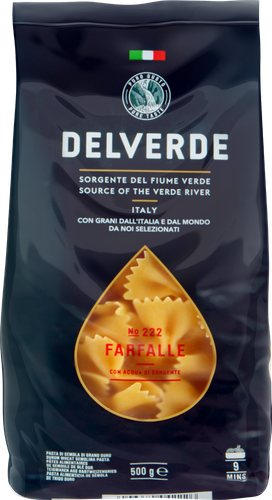 

Макаронные изделия Delverde Farfalle №222 500 г