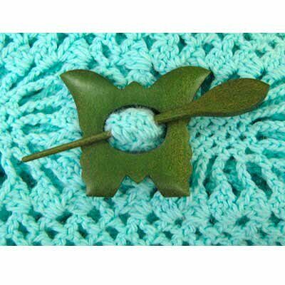 W38-4 MH COLLECTIONS Заколка декоративная (цветная) 7,0 см х 6,0 см