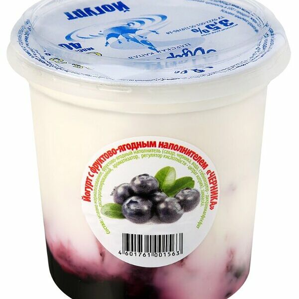 Йогурт Царка с наполнителем Черника 3,5%