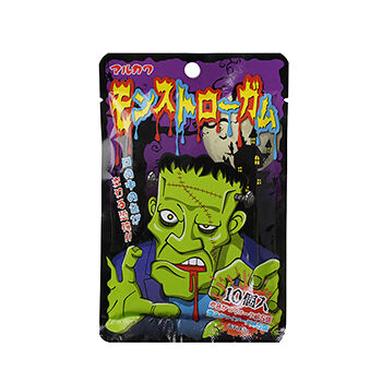 Жевательная резинка с изображением монстра со вкусом содовой и колы Marukawa 41.5 г, Япония