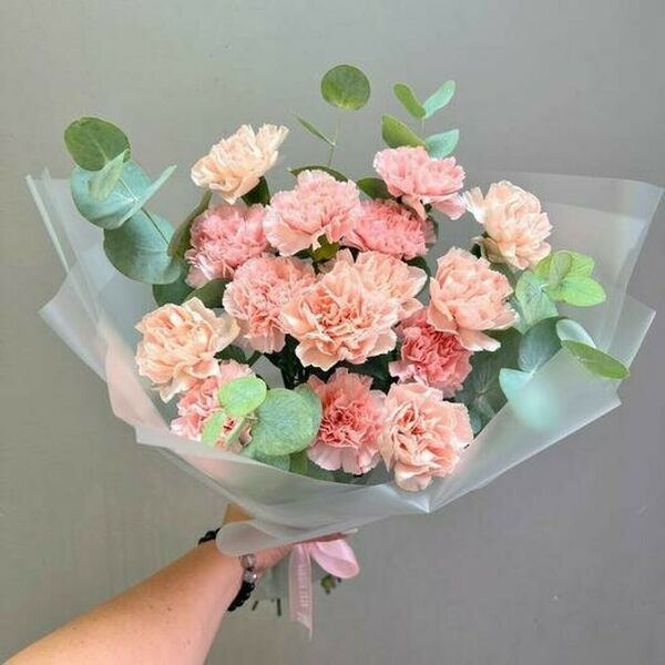 Монобукет из диантусов