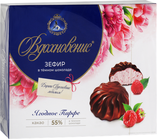 

Зефир Вдохновение Ягодное парфе в темном шоколаде 245 г