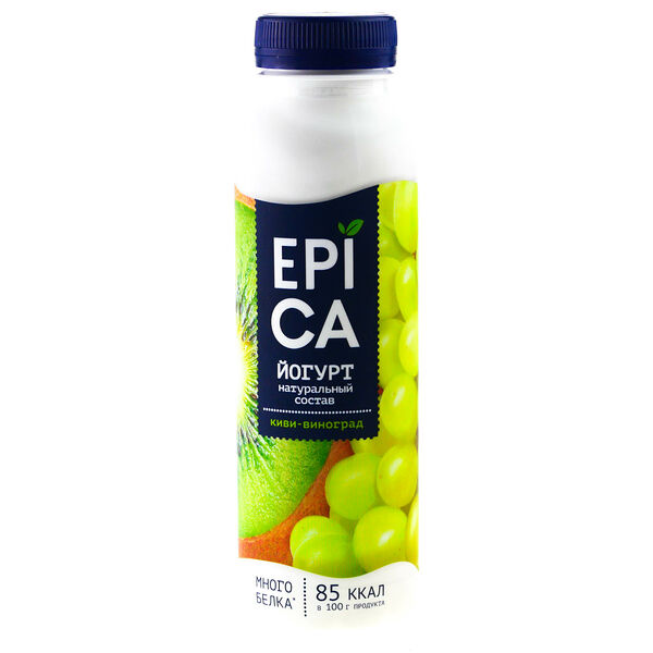 Йогурт питьевой Epica Киви-виноград 2,5%
