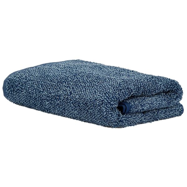 Полотенце махровое ДМ-Текстиль Vica versa, синий, хлопок, 50х100 см