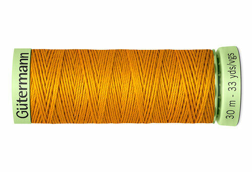744506 Нить Top Stitch для отстрочки, 30м, 100% п/э Gutermann(362 оранжево-желтый)